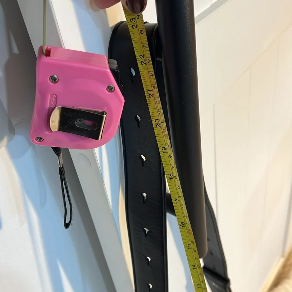 All saints black lamb leather purse. 8x6x3 - Picture 9 of 13